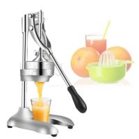 Hand Press Juicer Machine Professional Citrus Juicer Hand Press Citrus Squeezer Machine Stainless Steel Lemon Juicer