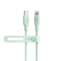 สายชาร์จ iPhone Anker 541 USB-C to Lightning Cable (Bio-Based 3ft/90cm) สีเขียว