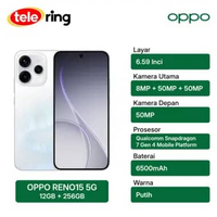 HP OPPO RENO 15 5G 12/256GB PUTIH