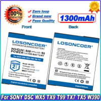 Battery For SONY DSC WX5 TX9 T99 TX7 TX5 W710 W690 W670 W390 W380 W360 W350 W320 W310 TX100 TX200 TX30 TX55 TX66 QX100 NP-BN1