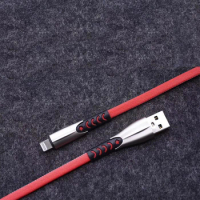 USB Cable flat fabric cable For iPhone 12 11 Pro Max X XR XS 8 7 6 6s 5 5s,Micro,Type_C Fast Data Charging Charger USB Wire Cord