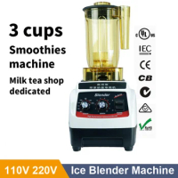 BPA Free 1.2L Automatic 110V 220V CE Professional Commercial Food Ice Blender Mixer Juicer Food Processor Ice Smoothies Machine