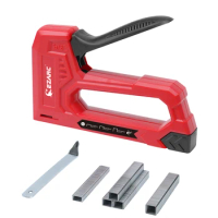 EZARC Hand Staple Gun Kit for Woodworking with 1000 Staples and Staple Remover, Light Duty Stapler and Nail Gun for DIY Crafts