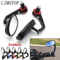 Hot For DUCATI Monster S2R 800 821 797 695 696 796 400 M400 Motorcycle Rear View Side Mirrors Rearview Bar End cafe racer mirror
