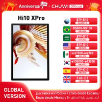 CHUWI Hi10X Pro 10.1 Inch 800*1280 IPS Screen Unisoc T606 4GB RAM 128GB ROM Tablets 2.4G/5G Wifi Android 13 Tablet PC 7000mah