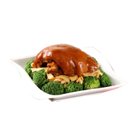 【享吃美味】紅燒筍香蹄膀3包(半顆/750g±10%/包/固形量500g 豬蹄膀/豬腳/年菜)