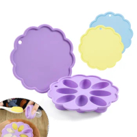Sunflower Shaped Freezer Baby Pacifier Puree Food Fruit Feeding Popsicle Mold Silicone Pacifier Feeder Tray
