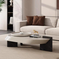 italian coffee table modern living room sofa unique coffee table home platform ornament elipse topper luxury mesinha home decor