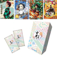 New Demon Slayer Card Jiyuan Flower Street Final Collection Anime Peripheral Limit Commemoration Card Blind Box Christmas Gift