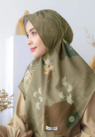 Hijab Wanita Cantik.com Hijab Instan Baiti Curcuma Varian Alpinia