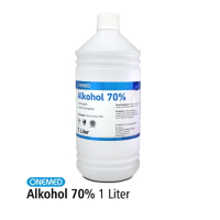 Onemed Alkohol 70 Persen 1 Liter FREE PACKING BUBBLE