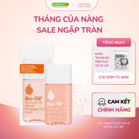 Dầu rạn da Bio Oil cải thiện rạn da, mờ sẹo và đều màu da cho bà bầu Bio-Oil Scar Treatmen