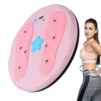 Ab Twisting Board Exercise Balance Board With Counter Abdominal Exercise Equipment With Magnetic Massage For Slimming