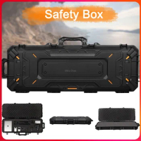 Tactical Safety Box Hunting Holster Airsoft Cs Gun Bag Protective Tool Boxes Shooting Portable Storage Camera Guns Case