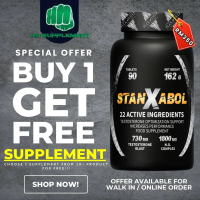 COMBO StanabolX 90tabs + Azgard Nutrition 100% Whey Isolate (and 1 Product) (with FREE GIFT)
