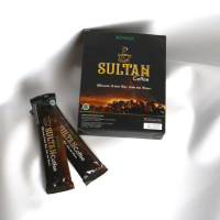 Paket 3 Sachet, Kopi Serbuk Pria dengan Biji Kopi Pilihan, Ekstrak Ginseng, Guarana, dan Cordyceps -