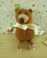 【震撼精品百貨】泰迪熊 Teddy Bear 絨毛娃娃-咖啡色 震撼日式精品百貨