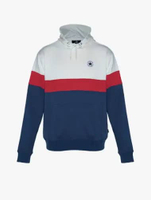 Converse Standard Fit Core Chuck Patch Hoodie Color Block Egret Multi CONMJ1095644 XL