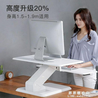 站立升降辦公桌可摺疊移動筆記本台式電腦桌工作台桌子 城市玩家