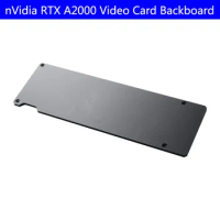NEW Arrived Board Cooling Fan backboard rear panel black for NVIDIA RTX A2000 Grpahic Card
