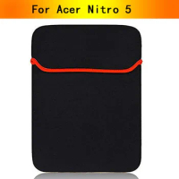 Capa Acer Nitro 5 Case Para Laptop / Computador / Pc / Notebook / Capa Protetora Preta Vermelha