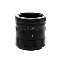 Macro Extension Tube Ring Set for Sony A7 A7R S A5100 A6000 NEX5 A6500 A6300 NEX-5T NEX-3N NEX-6 NEX-5R NEX-F3 NEX-5N NEX-7 N