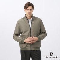 Pierre Cardin皮爾卡登 男款 都會休閒立領鋪棉夾克外套-卡其綠色(5235765-47)