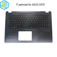Backlight Italian Keyboard Palmrest Upper Case For Asus Vivobook X570 X570UD FX570UD Euro Italy Laptop Keyboards 90NB0HS1-R31IT0
