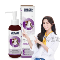 【SINGEN 信元發育寶】犬貓用爆毛淨膚口服液100ml/罐(貓狗保健/皮毛益生菌/皮毛保健/靚膚)