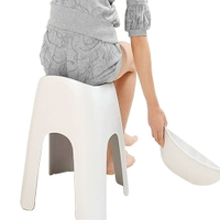 日本ASVEL淋浴專用40公分安全坐椅(白色)