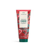 【THE BODY SHOP 美體小舖】草莓嫩白去角質沐浴膠(200ML/沐浴乳)