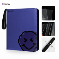 BERYFAM Binder Album 400/900 Pocket Leather Card Photocard Pokemon A4 TCG Card Book Collection Tradi