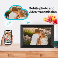 New 10.1Inch Frameo Digital Photo Frame WIFI Digital Picture Frame Smart Electronic Image Album Bulit-in 16GB for Gift Giving