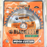 Circular Saw Blade TCT 7" x 40T BLACKFOOT Mata Potong Gergaji Kayu Inch PTLE.3.4.7X40T