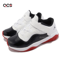 Nike 童鞋 Air Jordan 11 CMFT Low 白 黑 紅 中童 AJ 經典 拼接 休閒 CZ0905-102