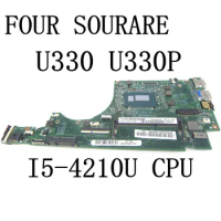 For Lenovo Ideapad U330 U330P Laptop Motherboard with I5-4210U CPU DA0LZ5MB8D0 5B20G16338 Mainboard