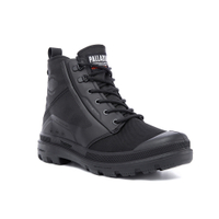 PALLADIUM PAMPA X TECH WP+ 特務黑 防水靴 男女款 穿搭 休閒 高筒 77040-008 米其林科技