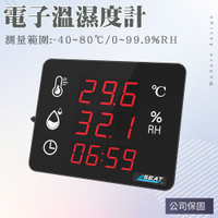 GUYSTOOL 溫溼度計 LED溫濕度計 LEDC3 自動測溫器 測濕度儀器 壁掛式測溫儀 電子溫濕度計 濕度測試儀