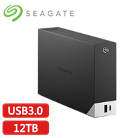 【現折$50 最高回饋3000點】Seagate One Touch Hub 12TB 3.5吋外接硬碟(STLC12000400)