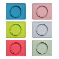 美國 EZPZ MINI BOWL快樂防滑餐碗(6色可選)矽膠餐碗/防滑/無毒