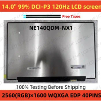 NE140QDM-NX1 2560x1600 16:10 40pin EDP 14 Inch Laptop LCD Screen Matrix