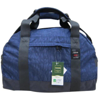 【SNOW.bagshop】旅行袋中容量台灣製造YKK零件附長背帶(高單數防水尼龍布可固定行李箱拉桿合併手提肩斜背)