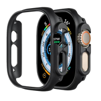 For Apple Watch Series 9 8 7 Ultra 49mm Case Hard PC Protective Cover Hollow Frame Bumper for Apple Watch Series 8 7 41mm 45mm