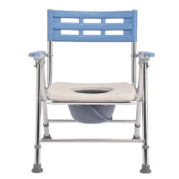 Elderly Folding Removable Professional Commode Chair Sale Toilet Assist Foldable Bedside Commode Chair