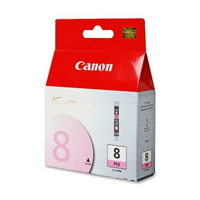 【跨店享22%點數回饋+滿萬加碼抽獎】Canon CLI-8 PM 原廠淡紅色墨水匣  適用 Pro9000 Pro9000 Mark II