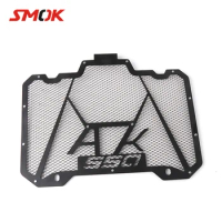 SMOK For Kymco AK550 AK 550 2017 2018 Motorcycle Stainless Steel Radiator Grille Guard Gill Cover Protector Protection