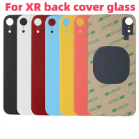 Kính lưng cho IPhone XR, Kính lưng, Thay thế nhanh, Vỏ chất lượng cao, Nắp pin, Kính lưng lỗ lớn, vớ