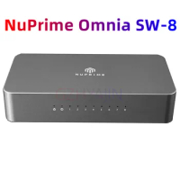 Latest NuPrime Omnia SW-8 Fever Audio Level Private Network Isolation Gigabit Switch