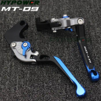 For YAMAHA MT-09 2014-2018 CNC Motorcycle Accessories Adjustable Folding Extendable Brake Clutch Lever MT09 MT 09 FZ09