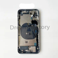 Battery Door Back Rear Housing Frame Cover with Flex Cable Side Buttons for iPhone Xs Max